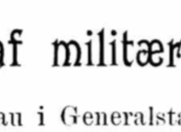 Hovedindhold af militære Tidsskrifter - 1904